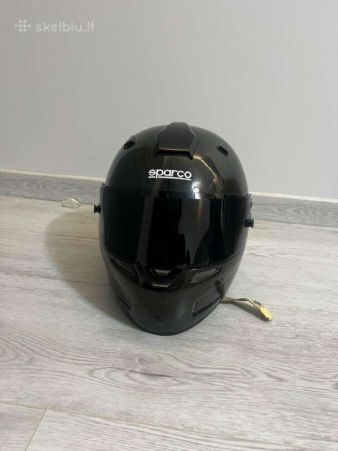 Sparco Air Kf-7w Carbon Šalmas + priedai