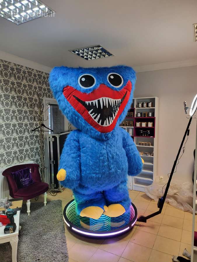 Huggy wuggy kostiumas su baterija - nuotraukos Nr. 6