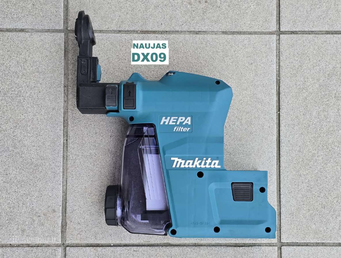 Makita perforatorius ir uždedamas siurblys - nuotraukos Nr. 8