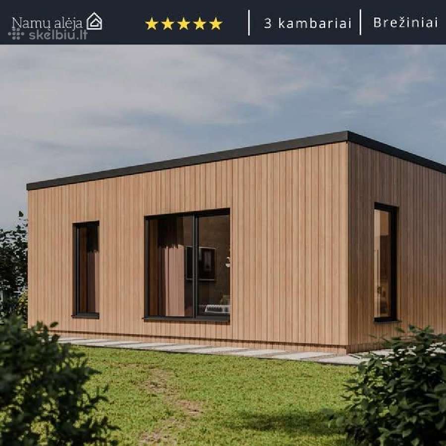 Eko modulinis namas su PVM! - Skelbiu.lt