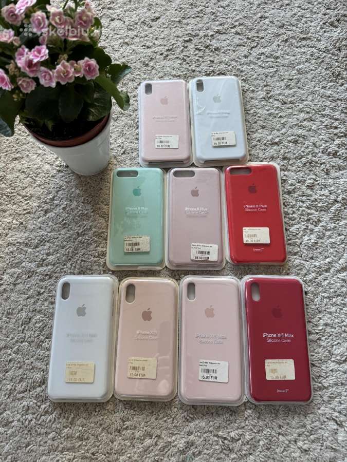 Silikoniniai dėklai iPhone telefonams
