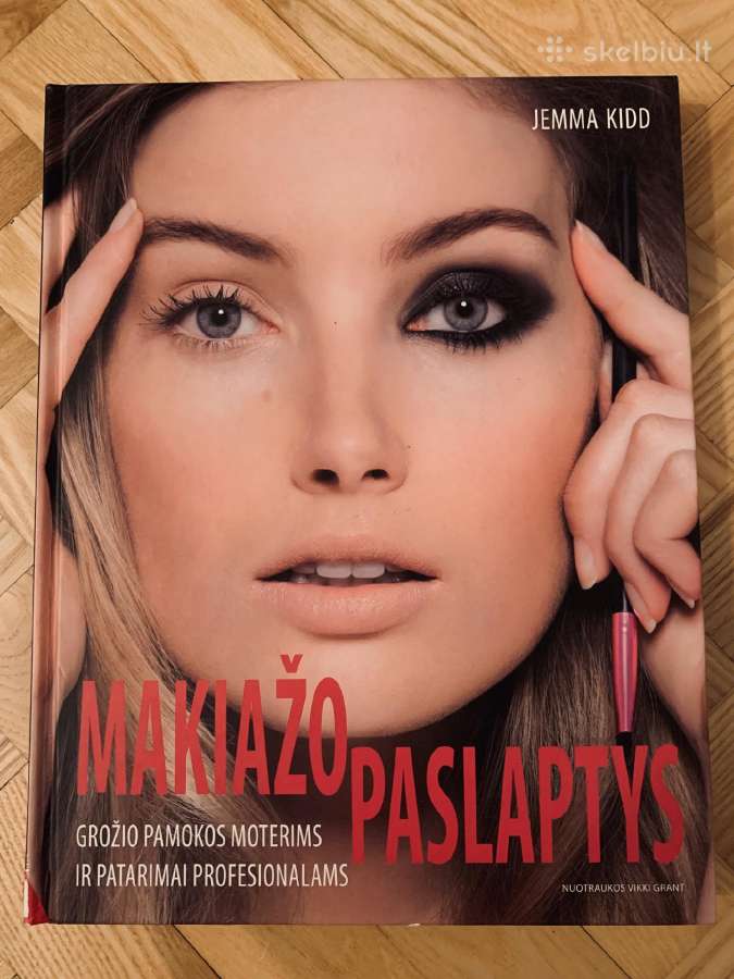 Apynauja knyga Makiažo paslaptys