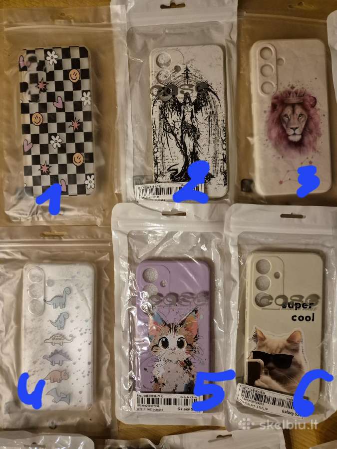 Samsung S24 nauji dėklai