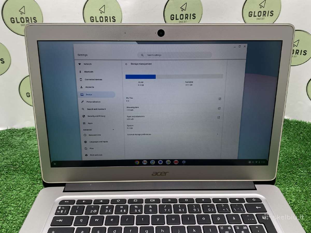 Acer Chromebook Cb3-431 Celeron 4gb 32gb SSD #1-8 - nuotraukos Nr. 5