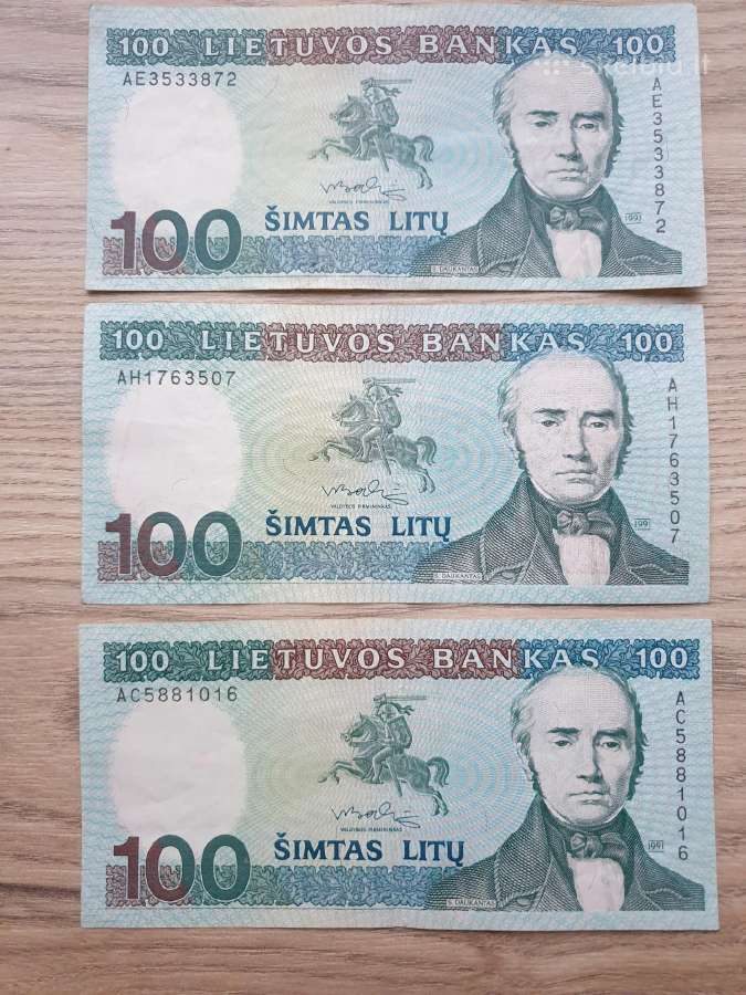 1991 metų 100 litų