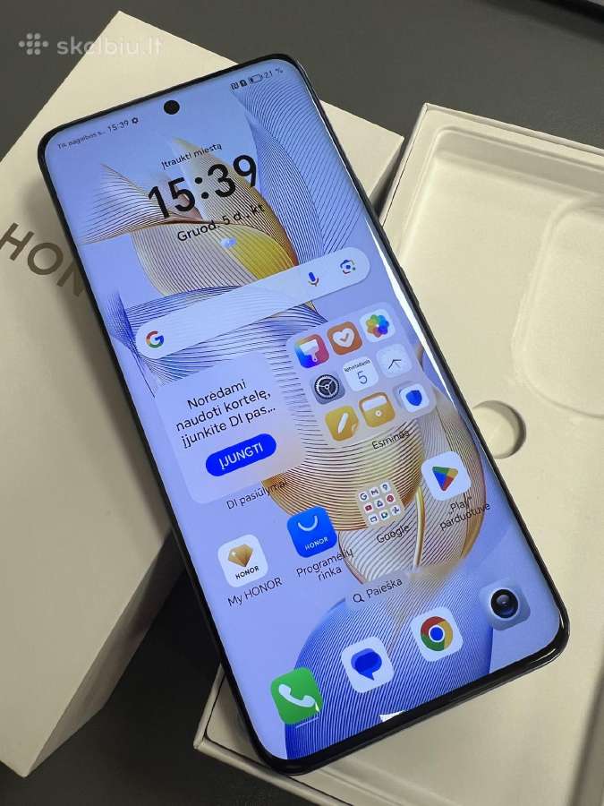 Honor 90 5G 8gb + 256gb Nauja,ekspozicinis 240 eur