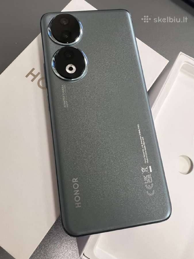 Honor 90 5G 8gb + 256gb Nauja,ekspozicinis 240 eur - nuotraukos Nr. 2