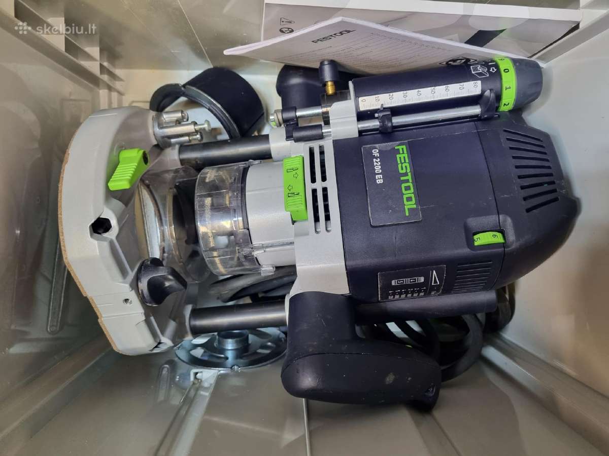 Festool of 2200, rebq, hkc55, c18,ets,p - nuotraukos Nr. 6