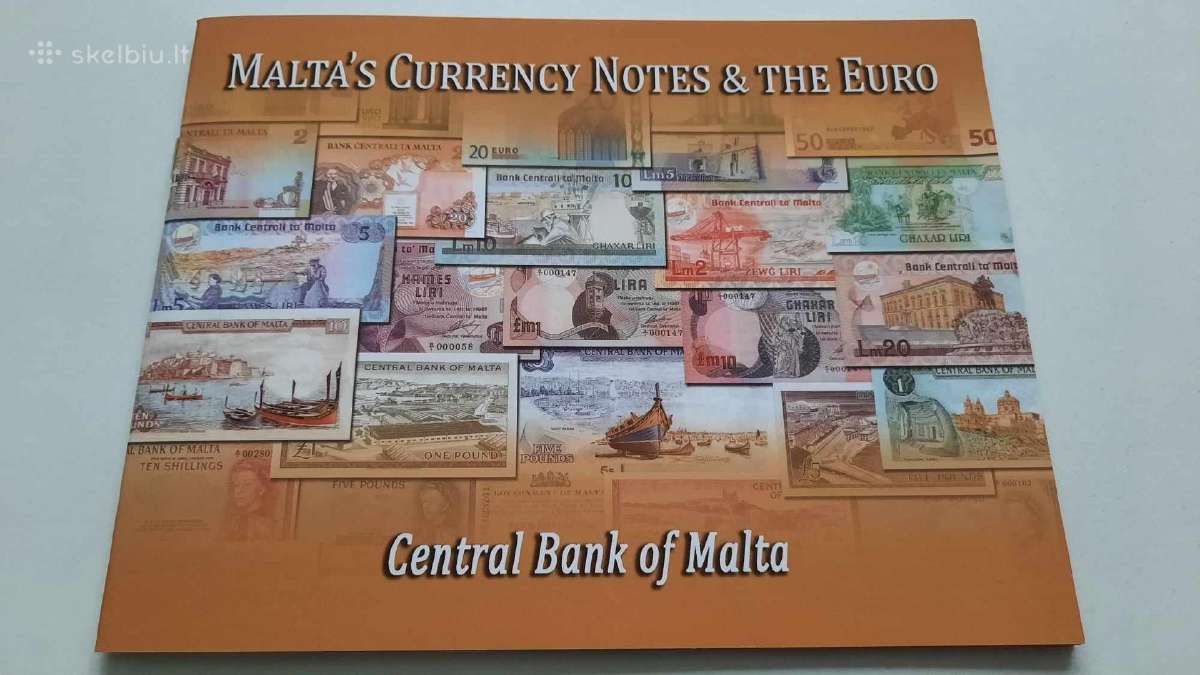 Maltos banko pinigu katalogas