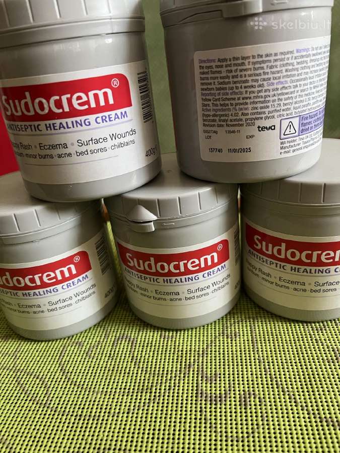 400gr. Gydomasis odos kremas Sudocrem