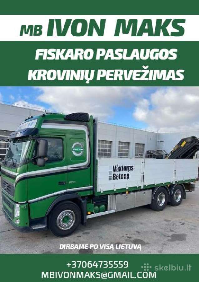 Fiskaro paslaugos, fiskaras,kranas,manipuliatorius - nuotraukos Nr. 15