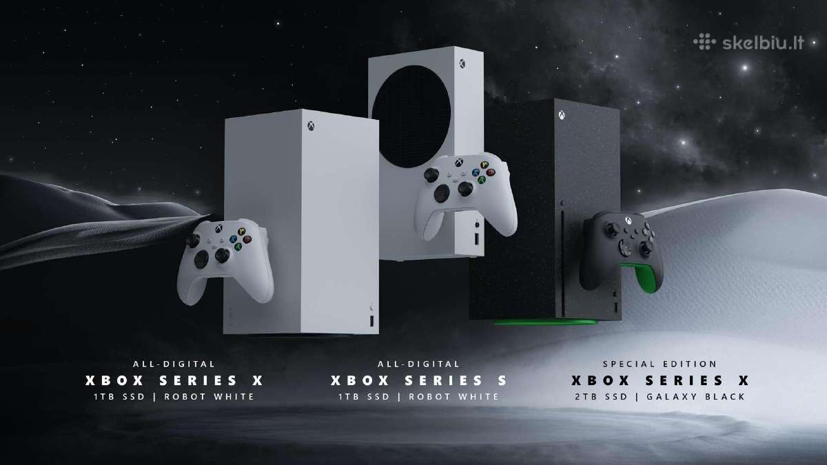 Xbox Series X 1tb Digital Edition Konsolė nauja - nuotraukos Nr. 3