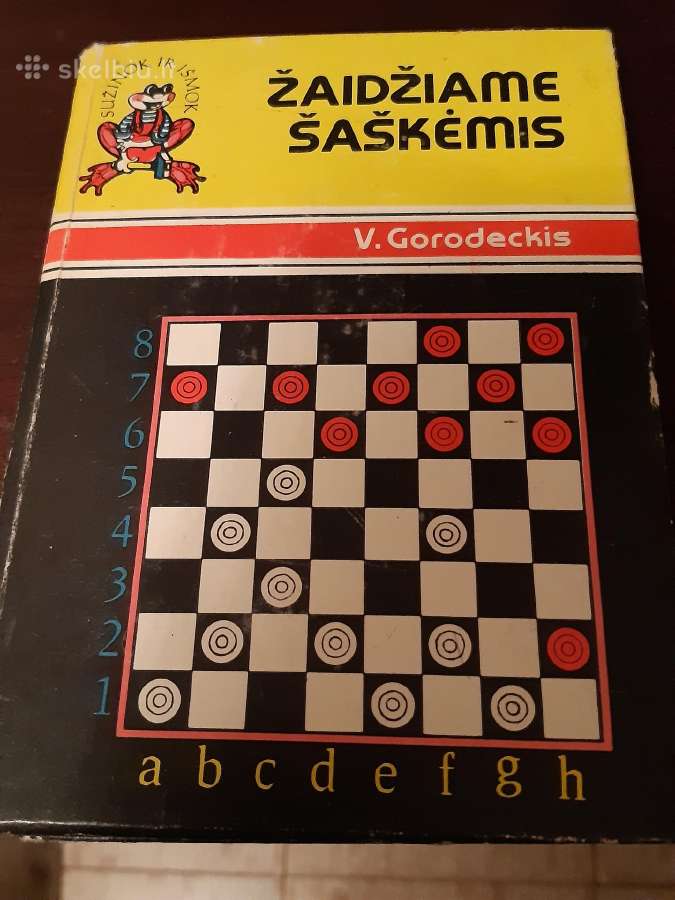 "Žaidžiame šaškėmis" knyga