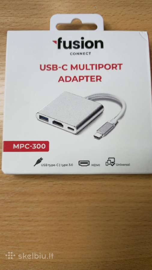 Naujas adapteris Usb type-c į Hdmi/usb 3.0/usb-c