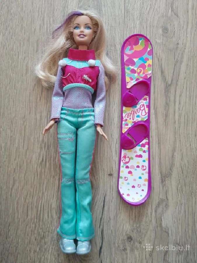 Barbė slidininkė