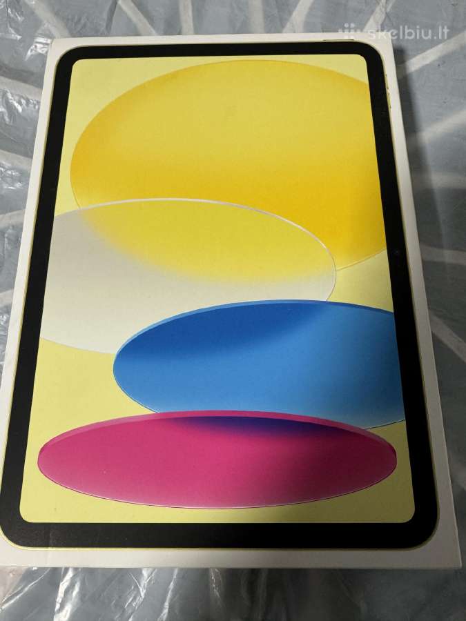 Naujas Apple iPad 10.9 Wi-fi 64gb yellow - Skelbiu.lt