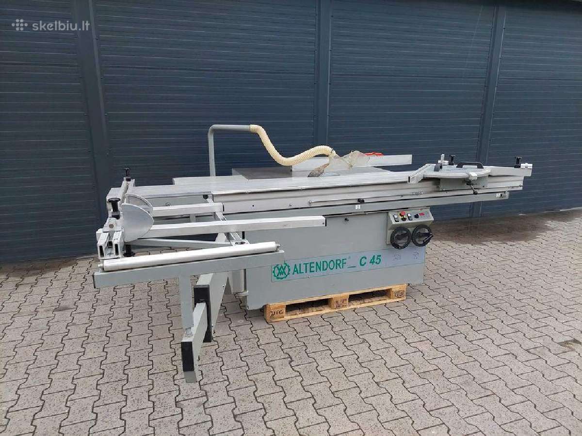 Formatinio pjovimo staklės Altendorf C45 - nuotraukos Nr. 2