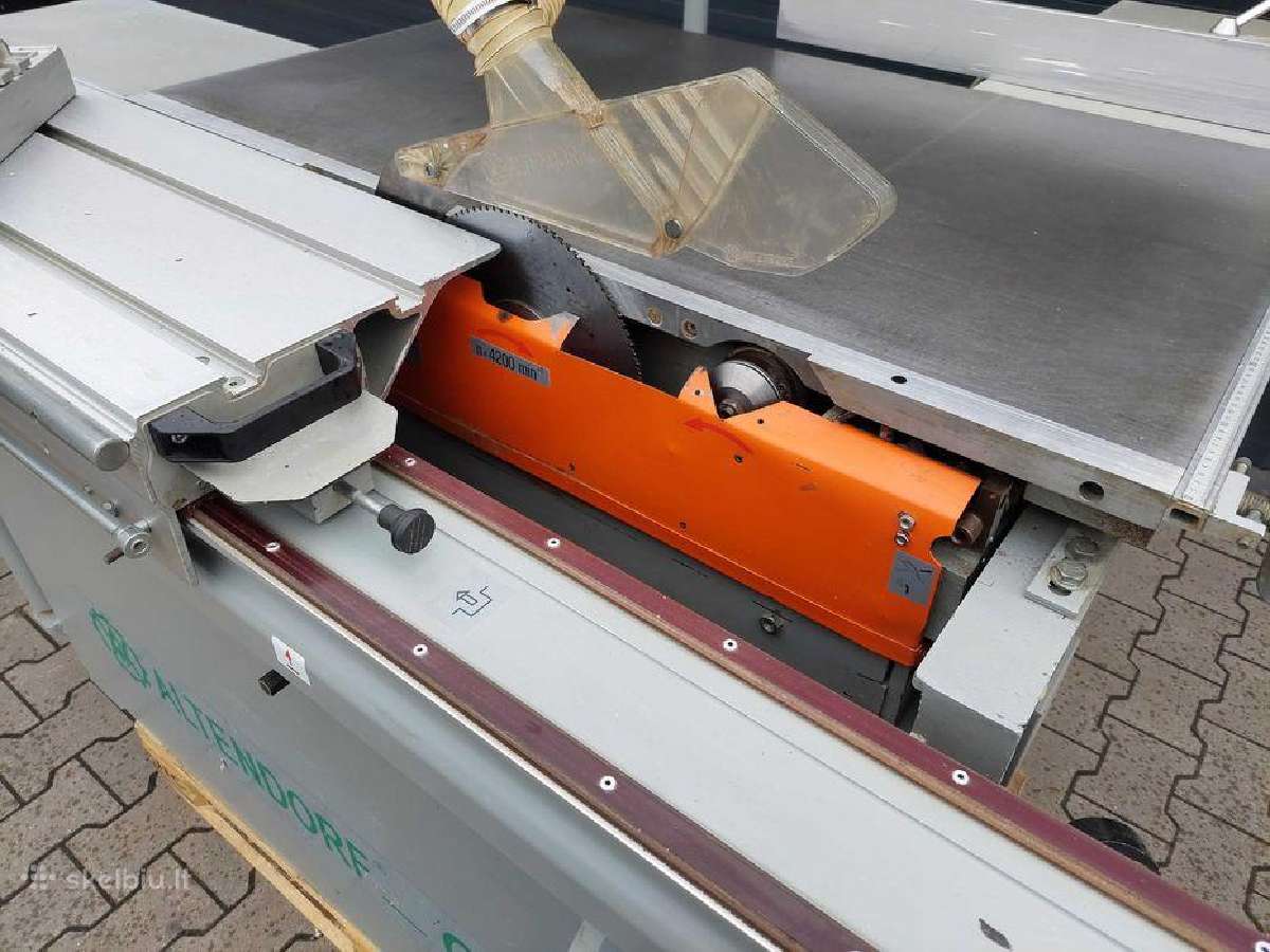 Formatinio pjovimo staklės Altendorf C45 - nuotraukos Nr. 5