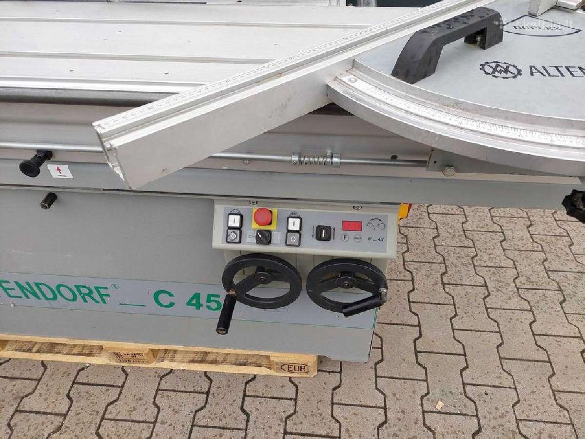 Formatinio pjovimo staklės Altendorf C45 - nuotraukos Nr. 6