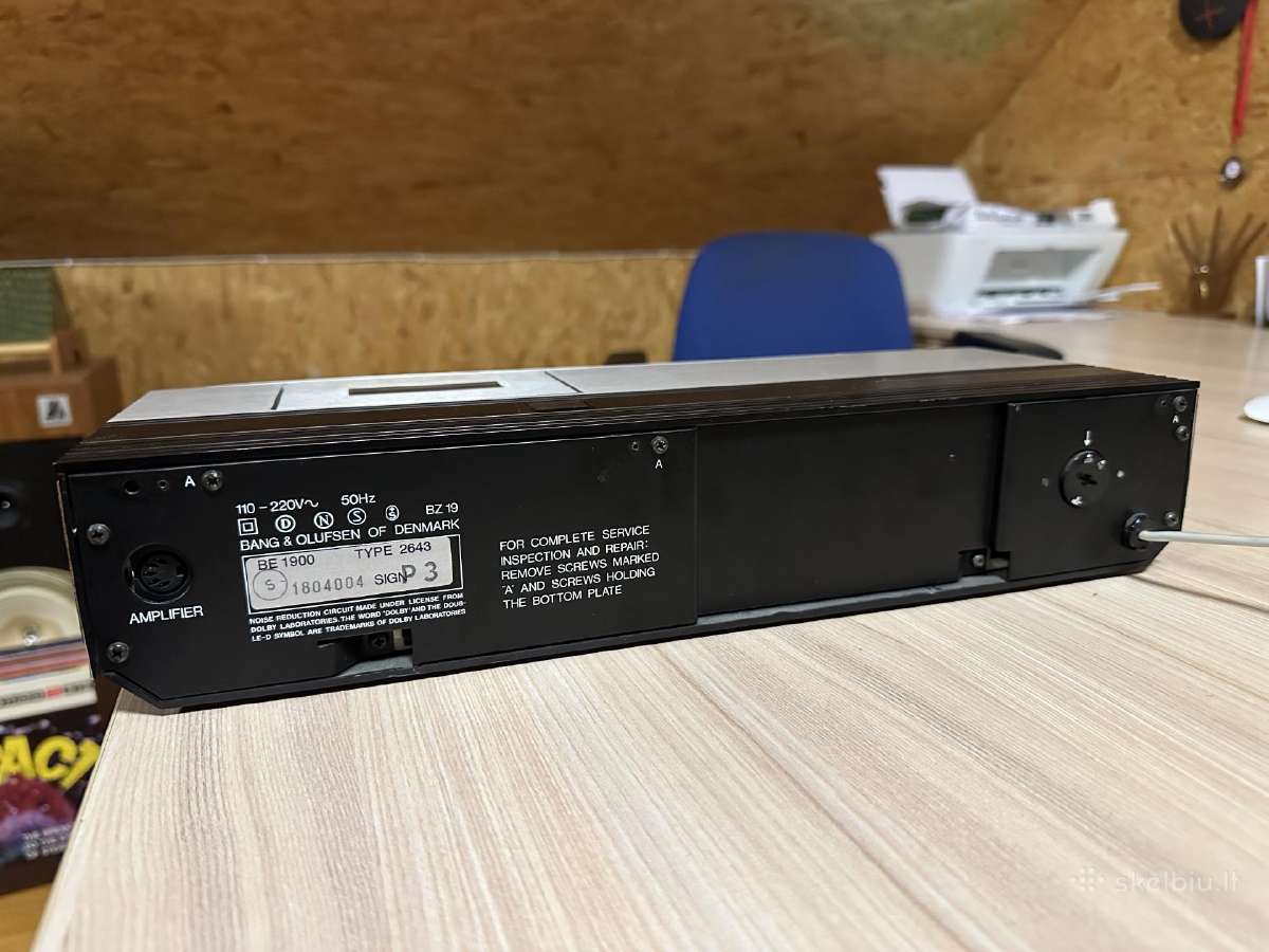 Bang & Olufsen Beocord 1900 - nuotraukos Nr. 3