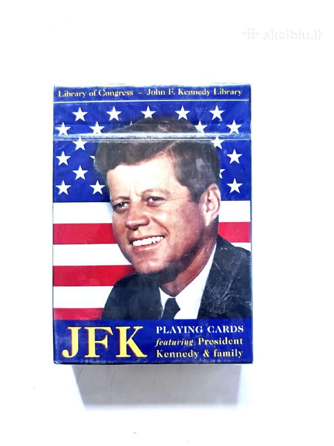 Naujos kortos John F. Kennedy