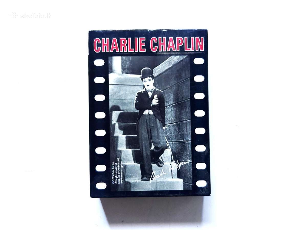 Naujos kortos Charlie Chaplin