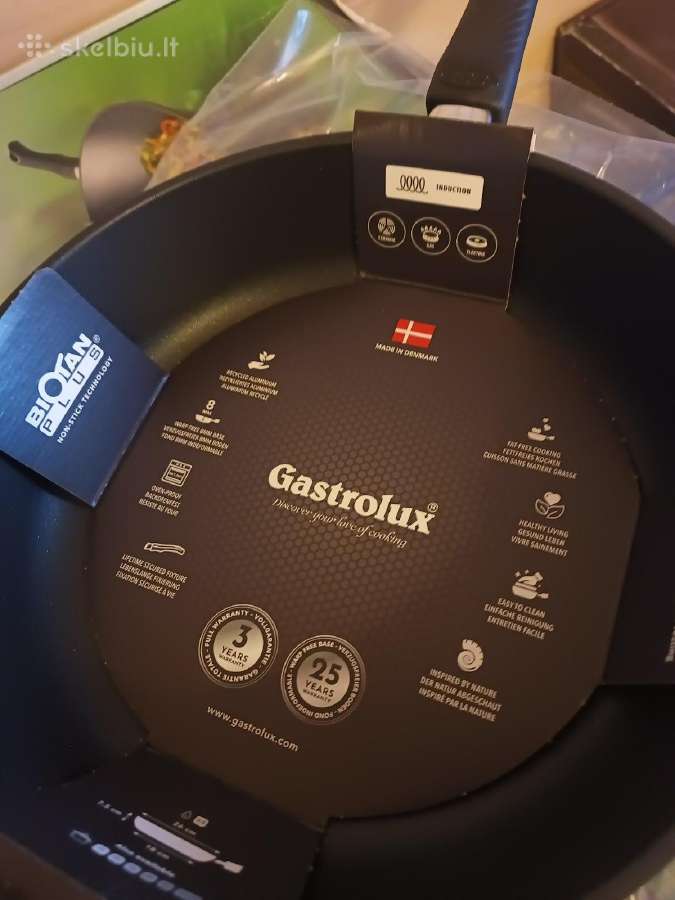 Daniškos Gastrolux keptuvės ir troškintuvai - nuotraukos Nr. 5