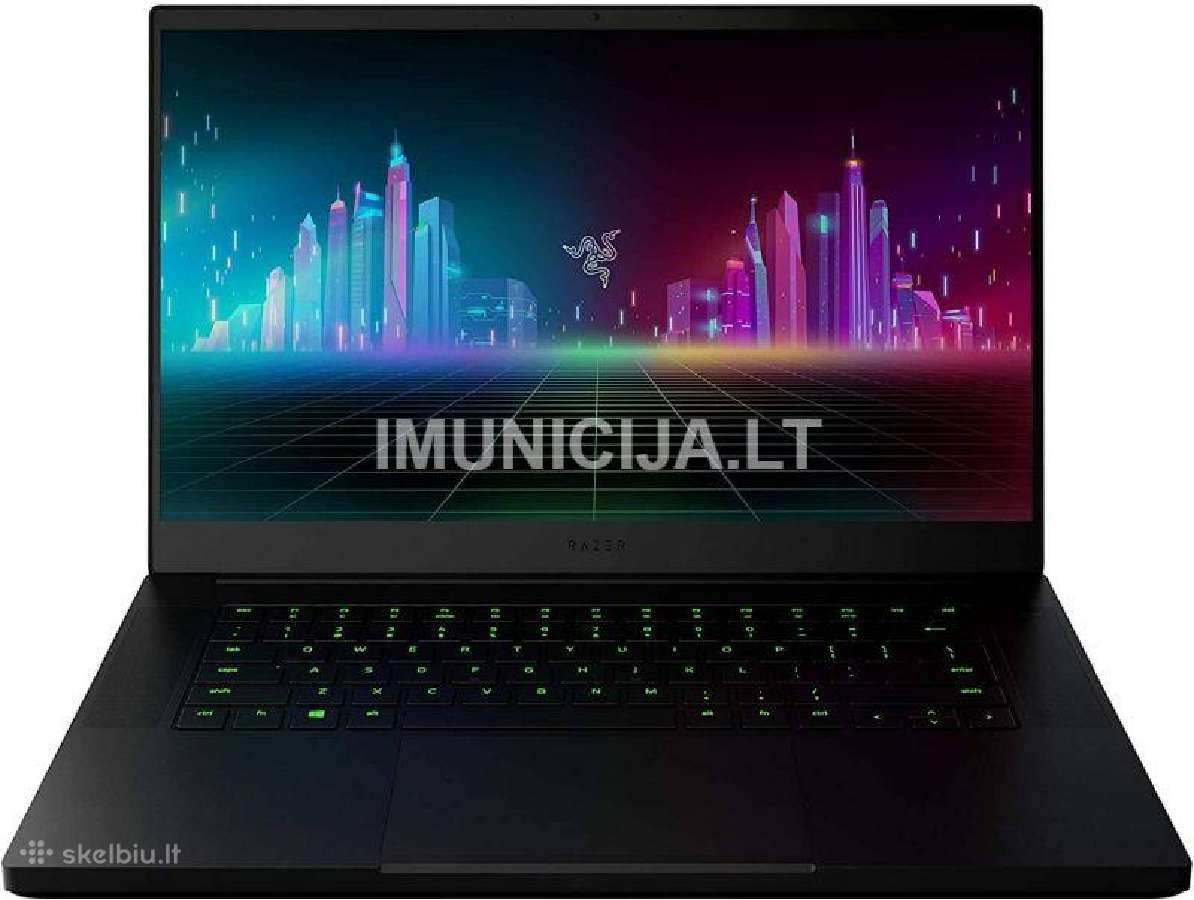 Razer Blade 15 (2020) 16/256gb + 1 mėn. garantija - Skelbiu.lt