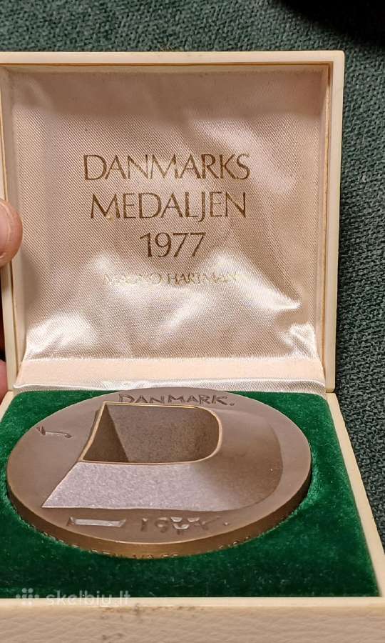 Stalo medalis 1977 Danija