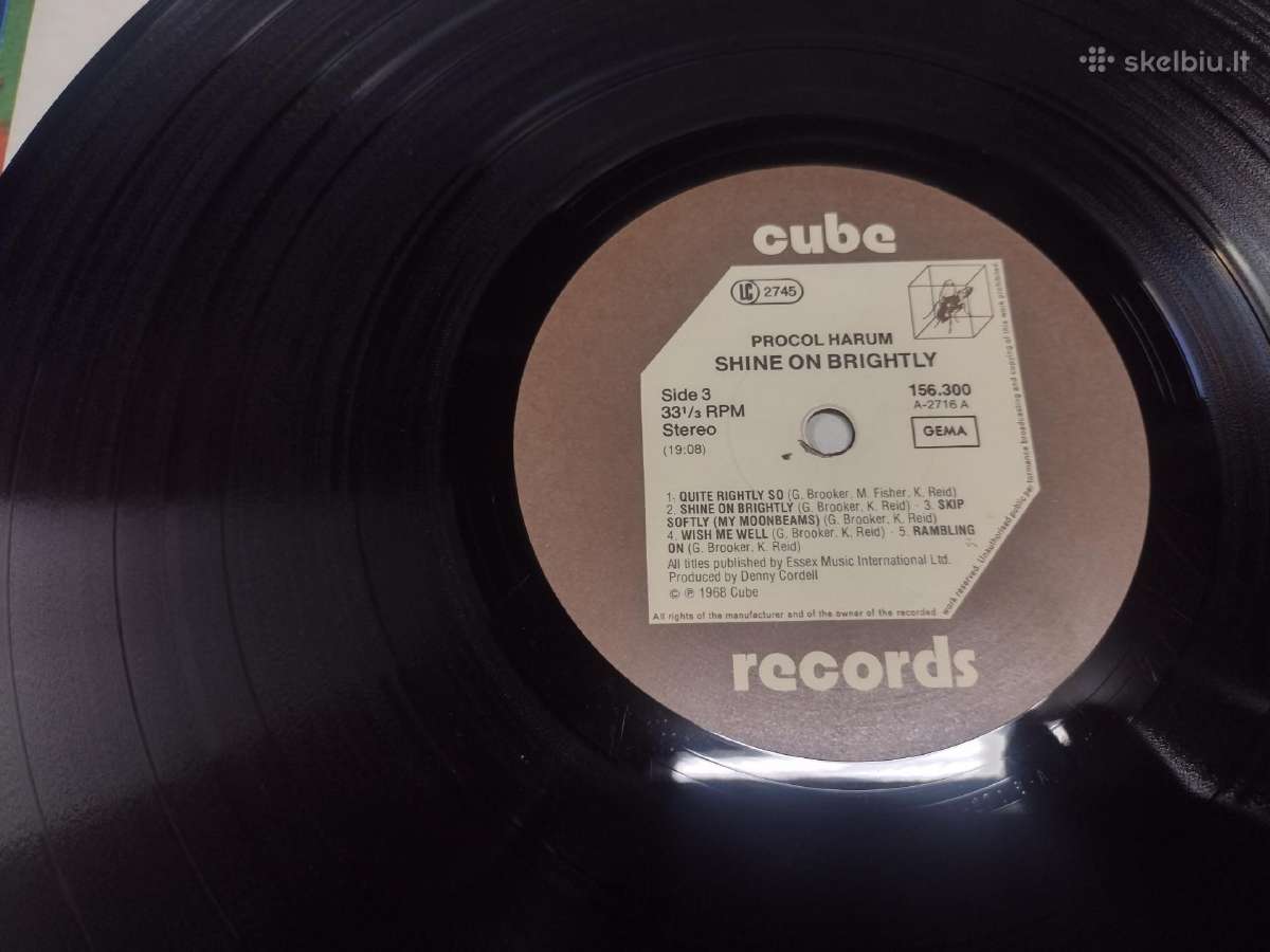 Procol Harum 2 Lp - nuotraukos Nr. 5