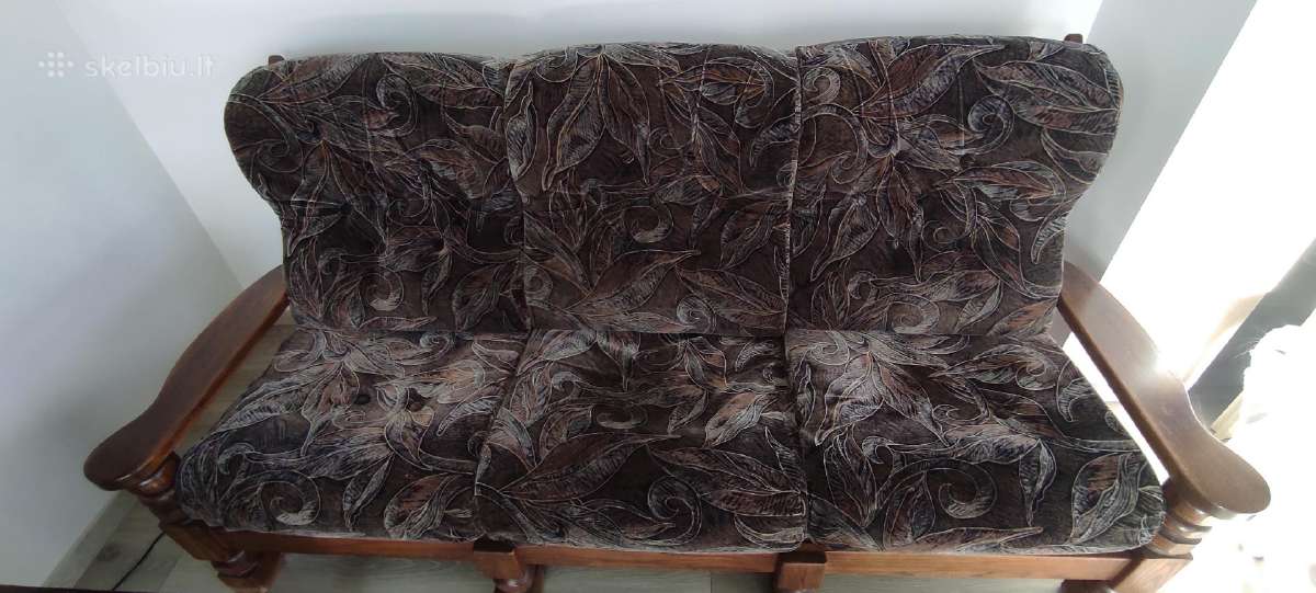 Vintažinė sofa - nuotraukos Nr. 3
