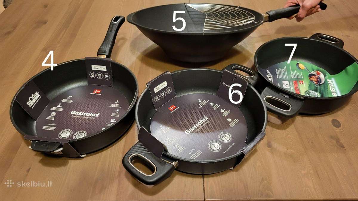 Daniški Gastrolux troškintuvai ir keptuvės - nuotraukos Nr. 3