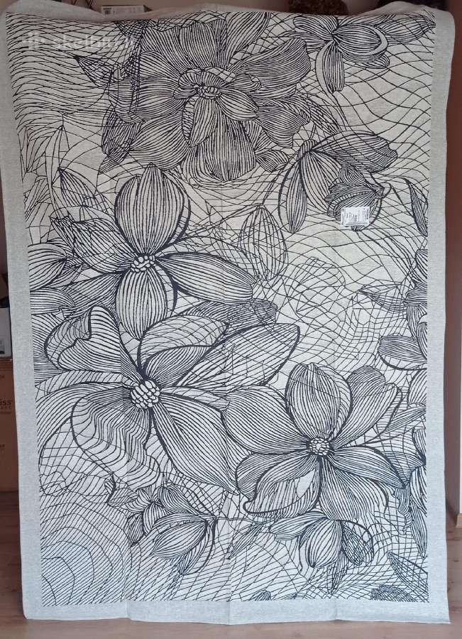 Nauja lininė lovatiesė (150*215 cm)