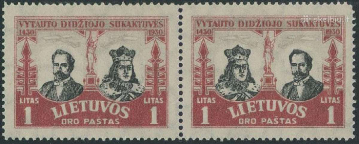 Lietuva 1930 Mi313 Mnh 150 e
