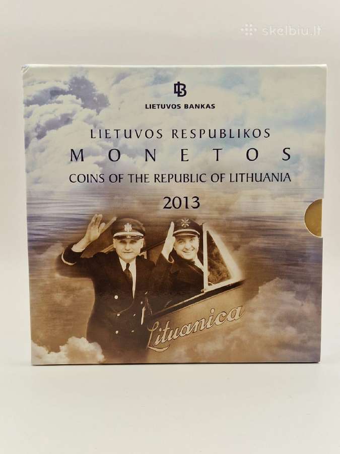 2013 m., Numizmatinis monetų rinkinys, Lietuva
