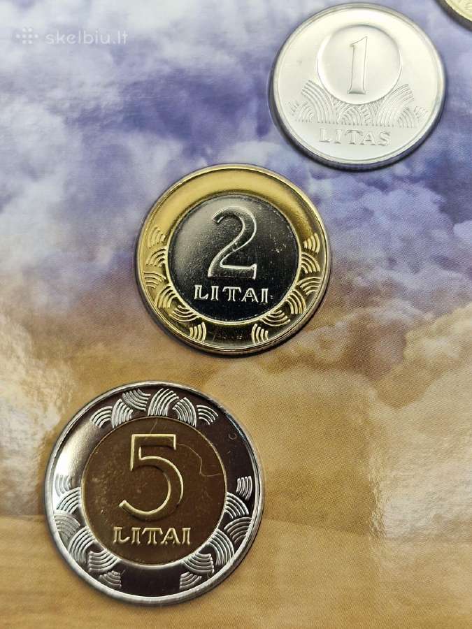 2013 m., Numizmatinis monetų rinkinys, Lietuva - nuotraukos Nr. 8