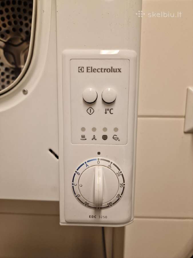 Elektolux Edc3250 džiovyklė drabužiams