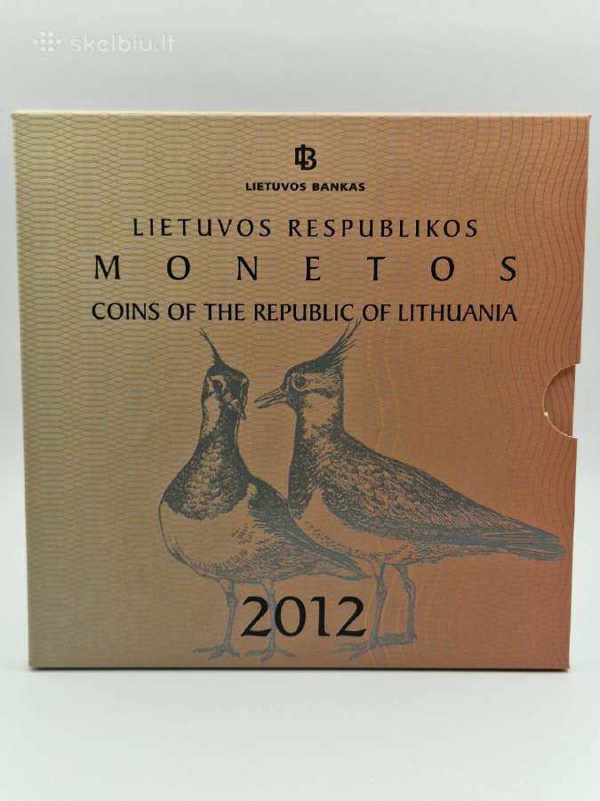 2012 m., Lietuva, Talonai, Lito monetų Bu rinkinys