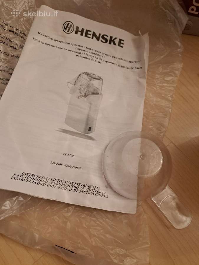 Popkornų spraginimo aparatas - nuotraukos Nr. 4