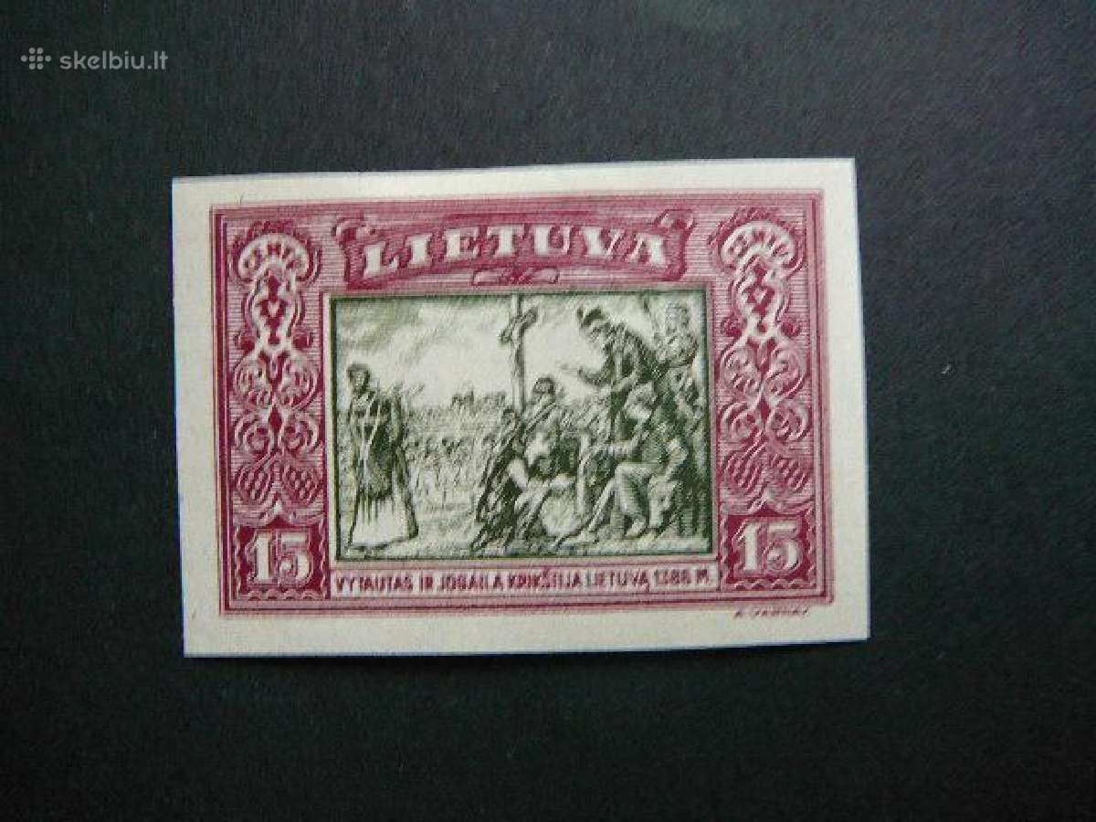 Lietuva 1932 Septyndieniai svarus Mlh lit334b