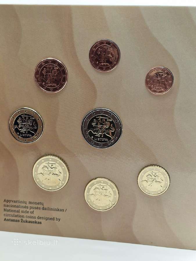 2023 Lietuva Klaipėda Euro monetų Bu rinkinys! - nuotraukos Nr. 4