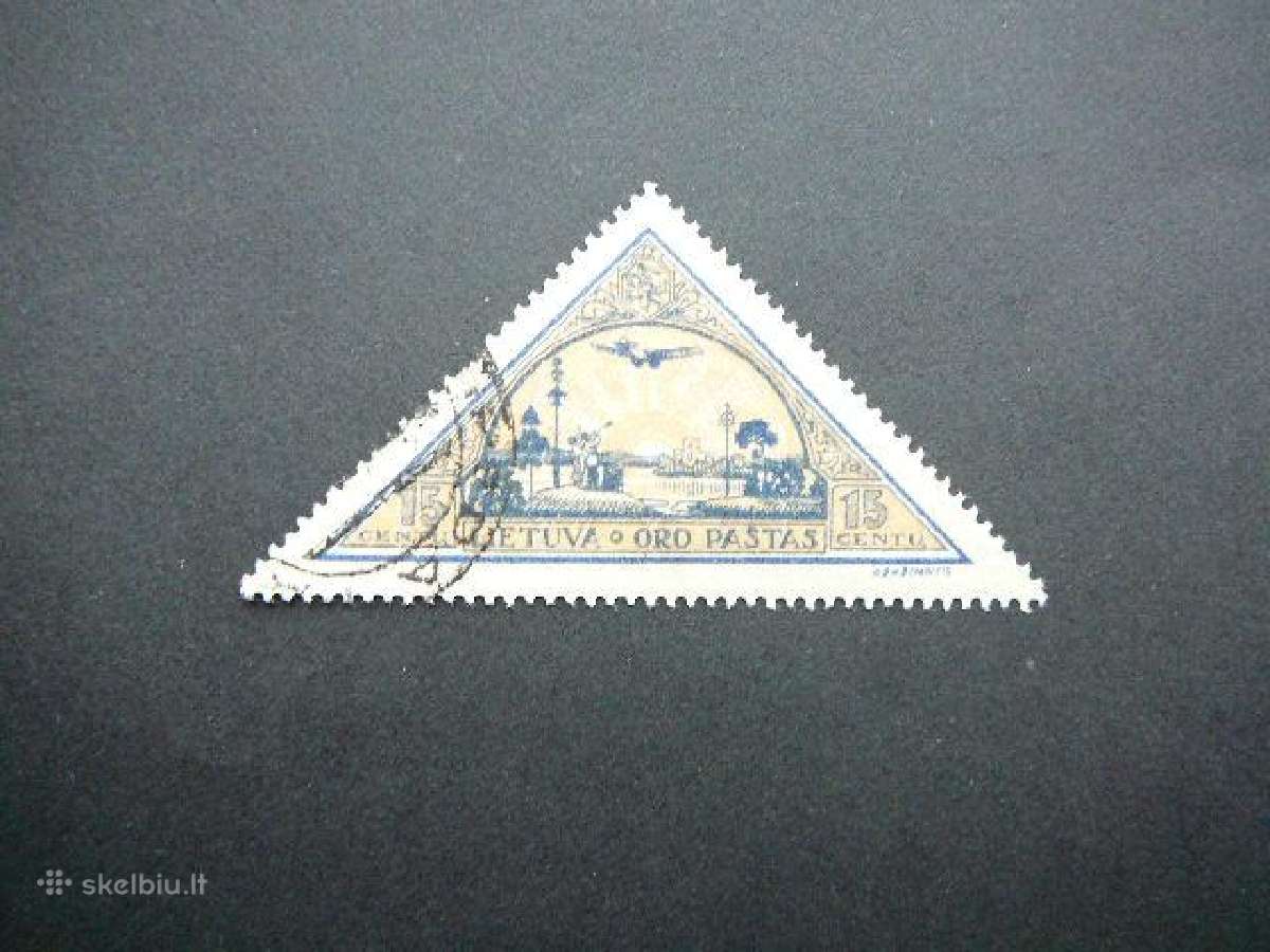 Lietuva 1933 Lektuvai 15c. antsp. lit 326a