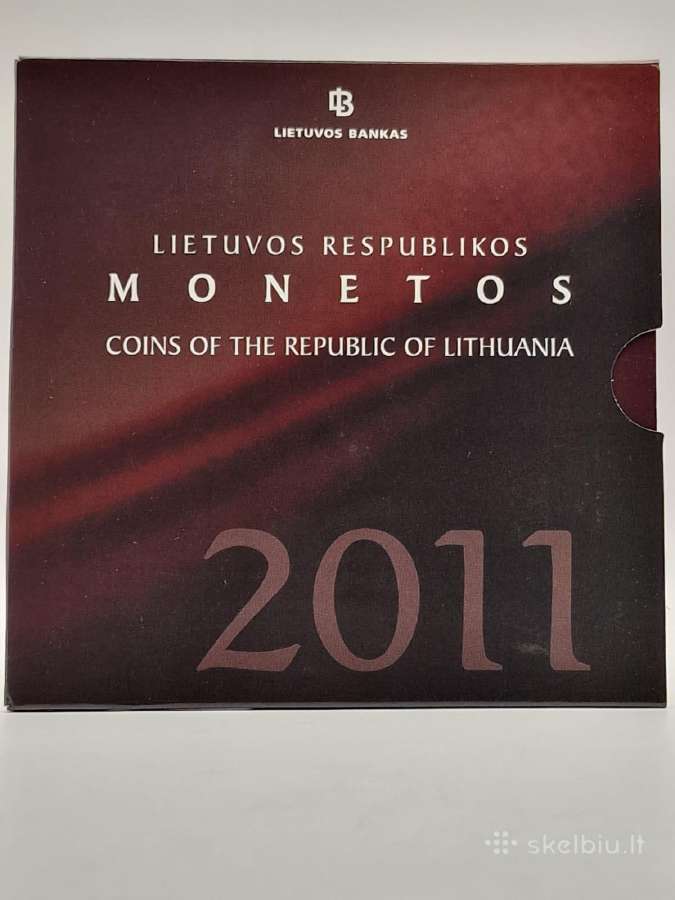2011 m., Lietuva, Numizmatinis litų rinkinys