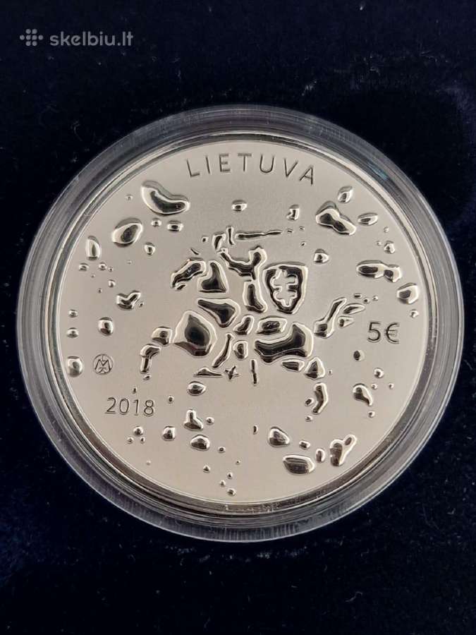 2018 Joninės (Rasos šventė) Lietuva 5 eurų moneta - nuotraukos Nr. 2