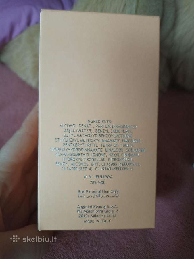 Laura Biagiotti Aqve Romane Ambrosia Aurea Edt 100 - nuotraukos Nr. 3