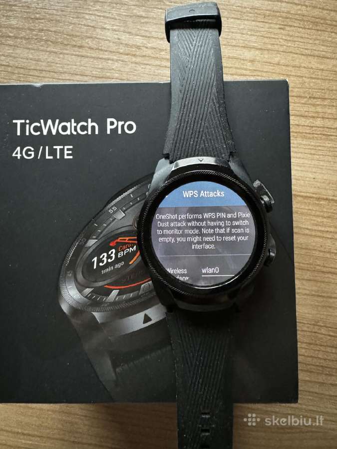 Ticwatch Pro 4G/lte su Kali nethunter - nuotraukos Nr. 3