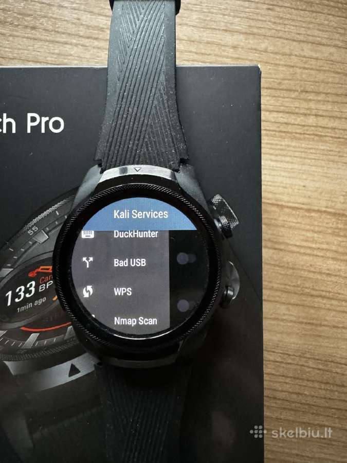 Ticwatch Pro 4G/lte su Kali nethunter - nuotraukos Nr. 4