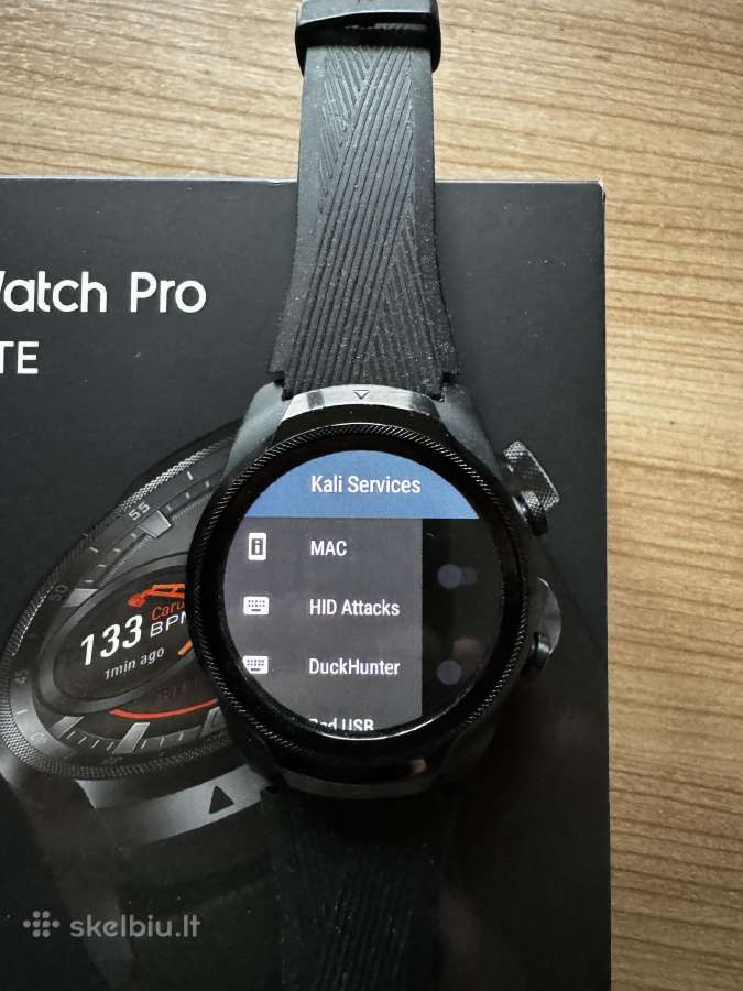 Ticwatch Pro 4G/lte su Kali nethunter - nuotraukos Nr. 5