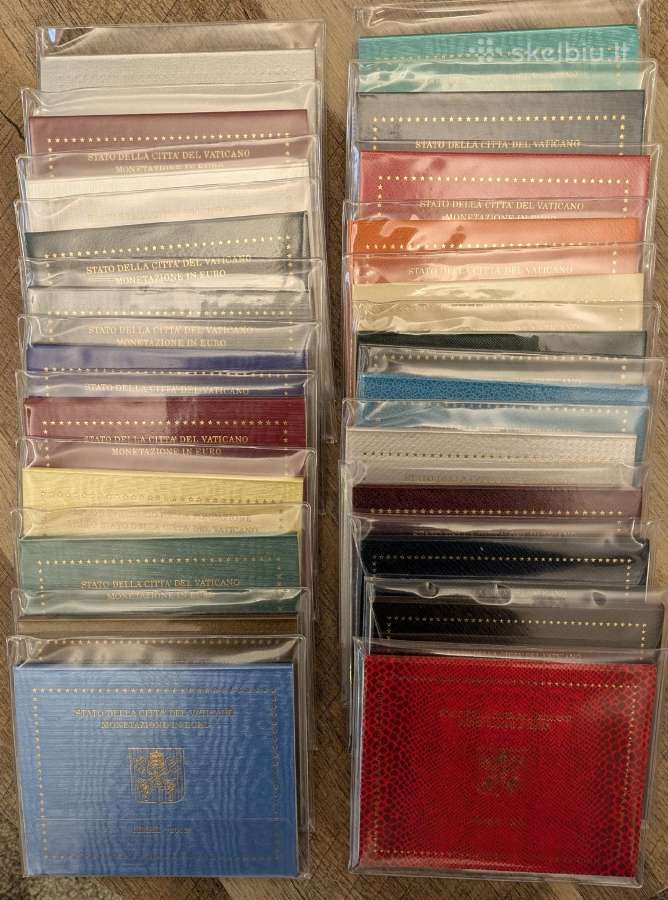 Vatikano setai (rinkiniai) nuo 2003 iki 2024 m.