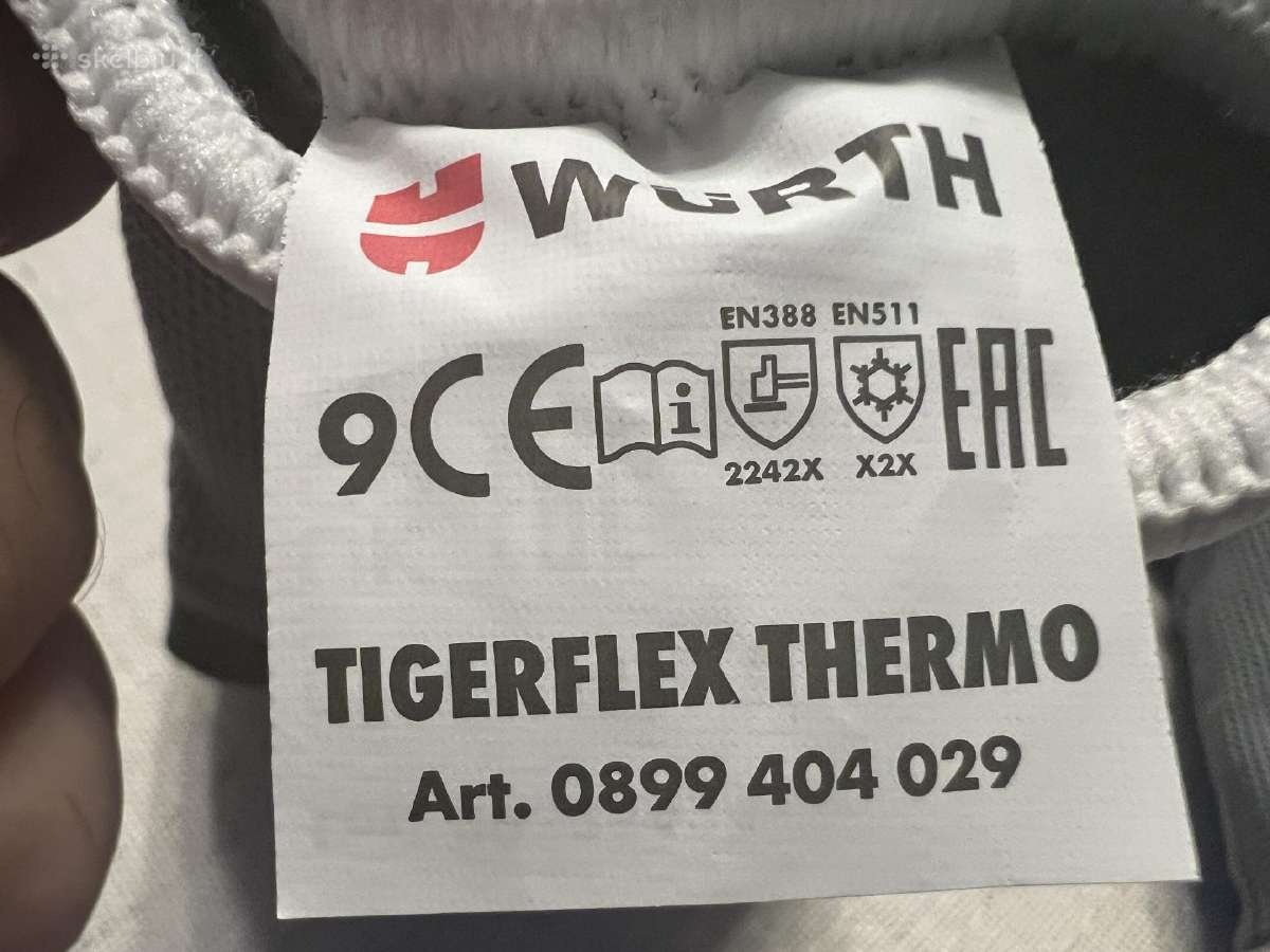 Žieminės pirštinės Würth Tigerflex Thermo - nuotraukos Nr. 3
